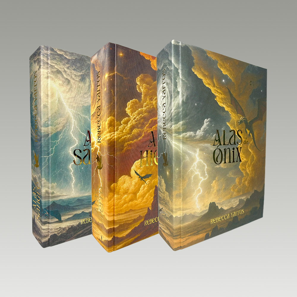 Pack saga Empíreo (I-III) – Ediciones especiales de Alas de Sangre, Alas de Hierro y Alas de Ónix
