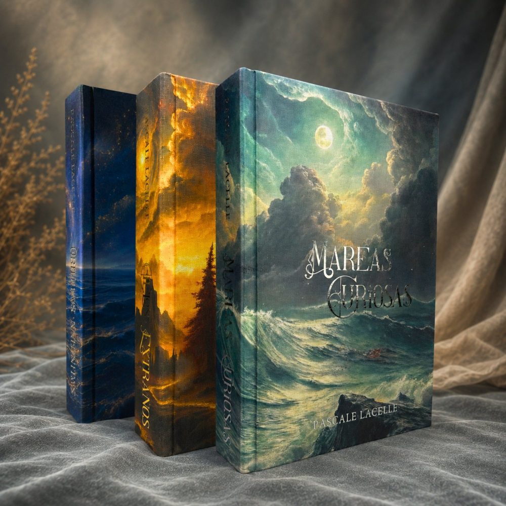 Pack saga Mareas Curiosas (I-III) – Ediciones especiales de Mareas Curiosas, Cielos Extraños y Orillas Infinitas